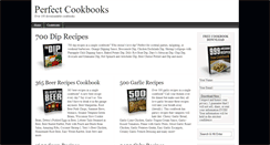 Desktop Screenshot of perfectcookbooks.com